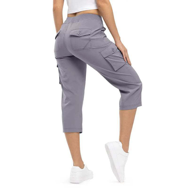 Casual Cargo Capri Pants