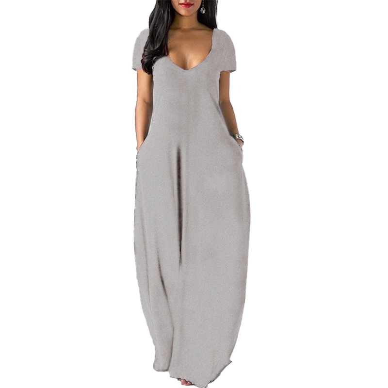 Relaxed Pocket Maxi Dress