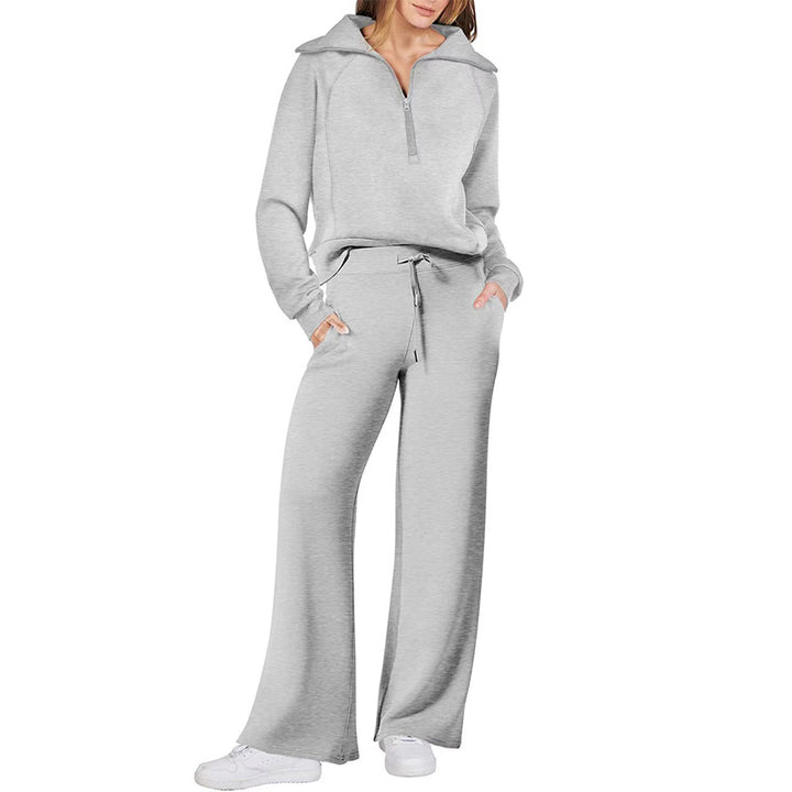 Cozy Half Zip Lounge Set