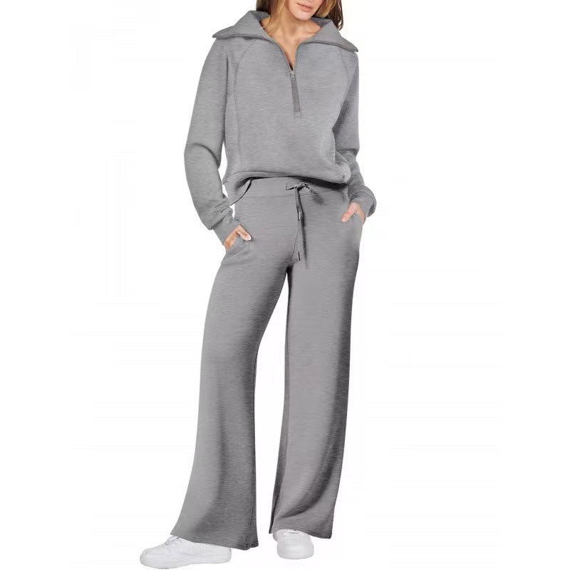 Cozy Half Zip Lounge Set