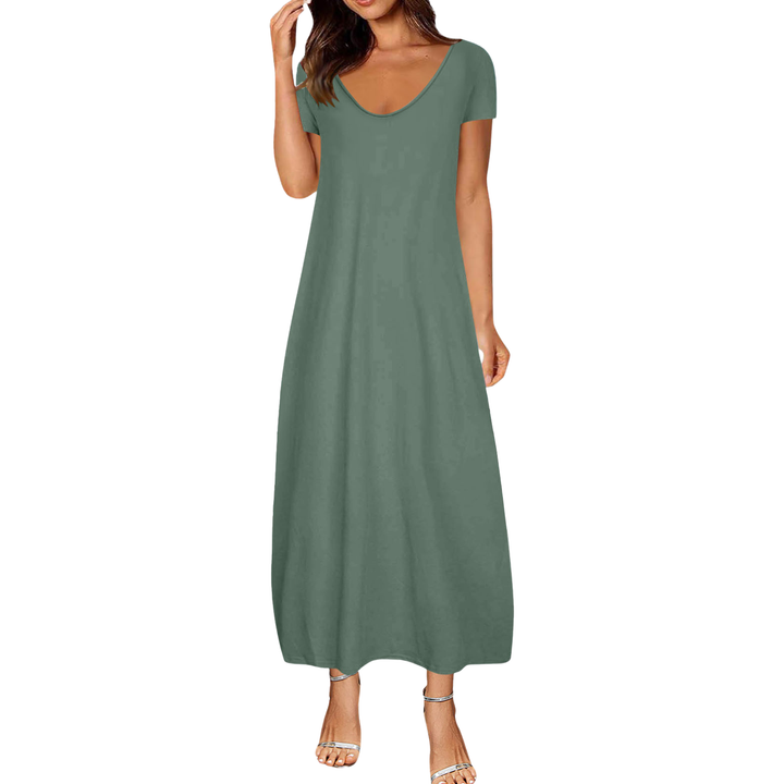 Relaxed Pocket Maxi Dress
