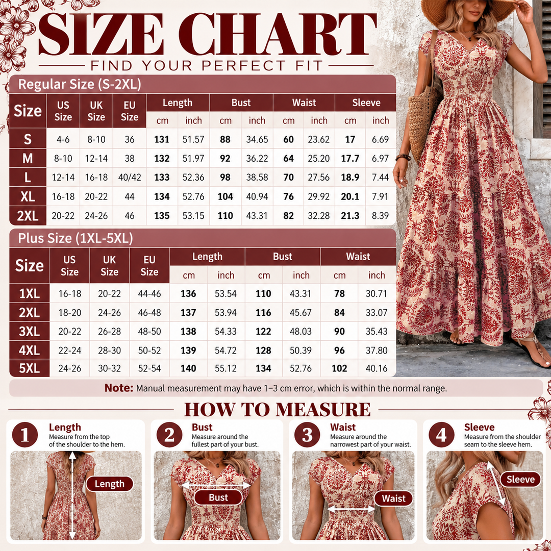 Vintage Boho Maxi Dress