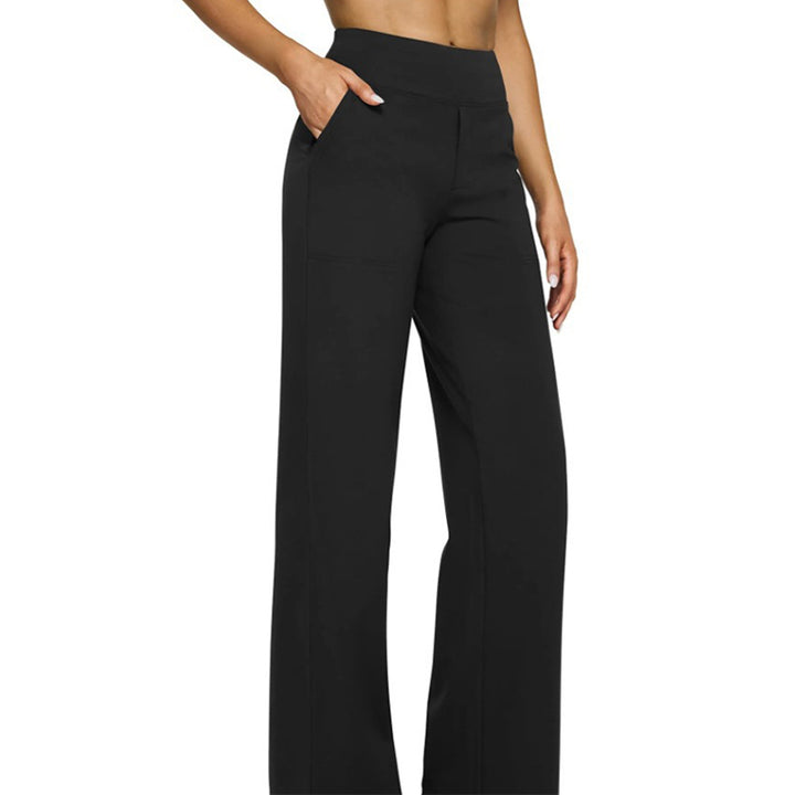High Waist Wide Leg Dress Pants