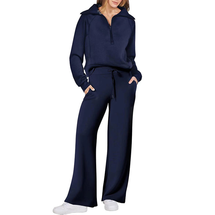 Cozy Half Zip Lounge Set