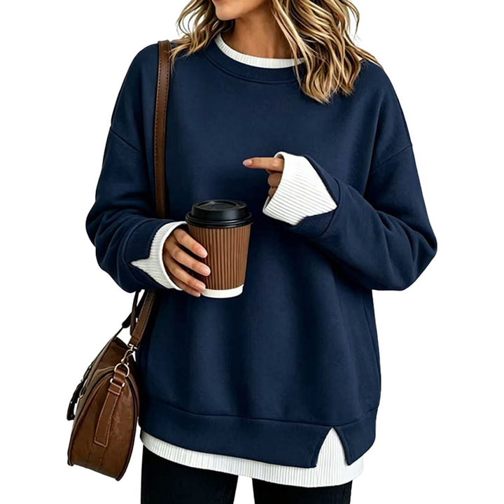 Relaxed Fit Layered Sweatshirt