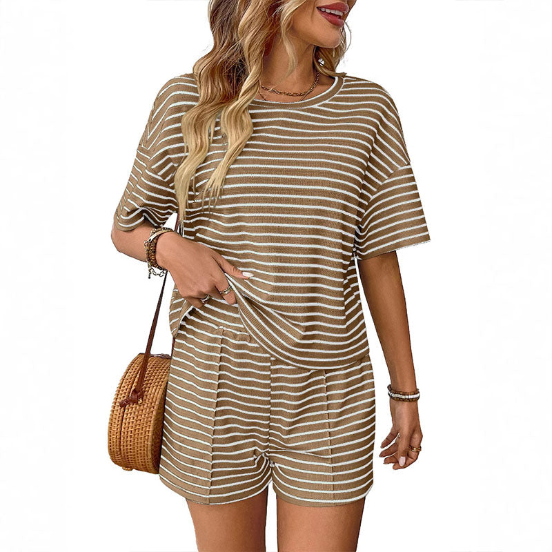 Striped Two Piece Set