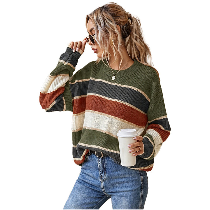 Striped Knit Sweater