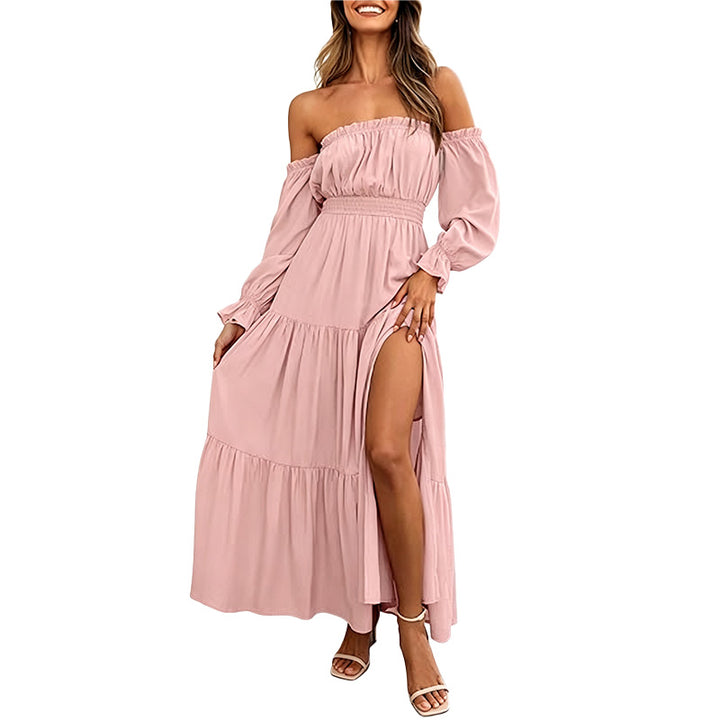Boho Off Shoulder Summer Dress