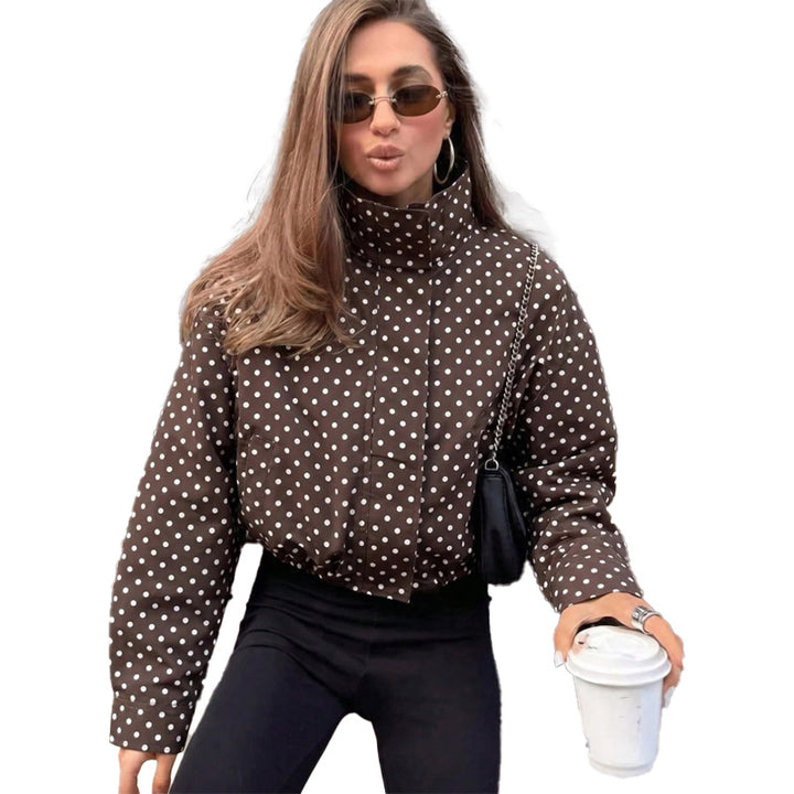 Polka Dot Pocket Jacket