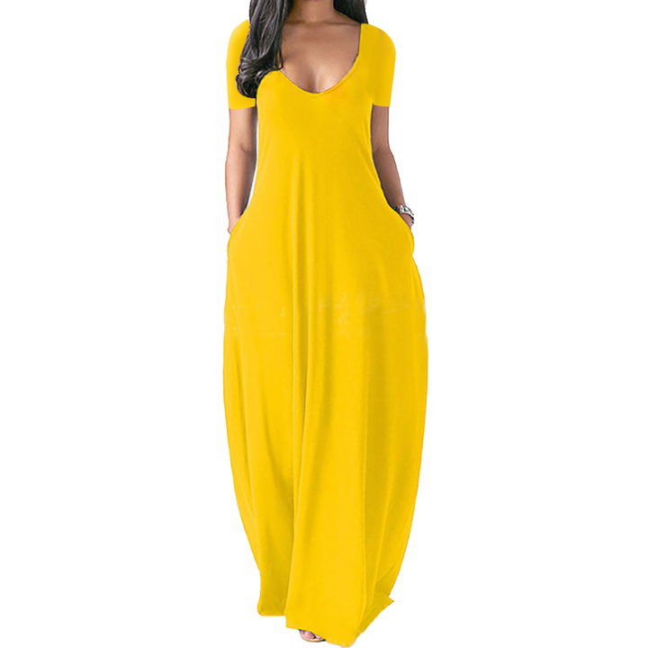 Relaxed Pocket Maxi Dress