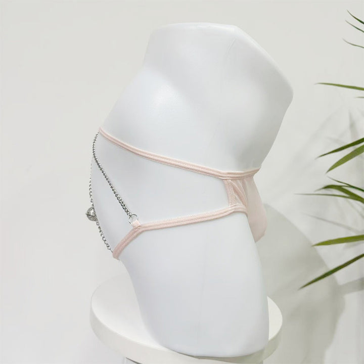 Chain Bell Pouch Men’s Thong