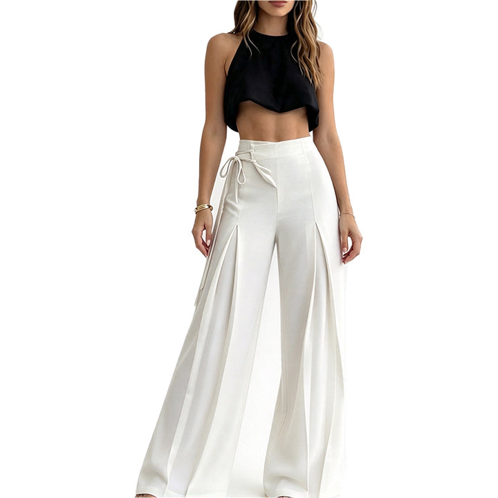 High Waist Wide Leg Pants