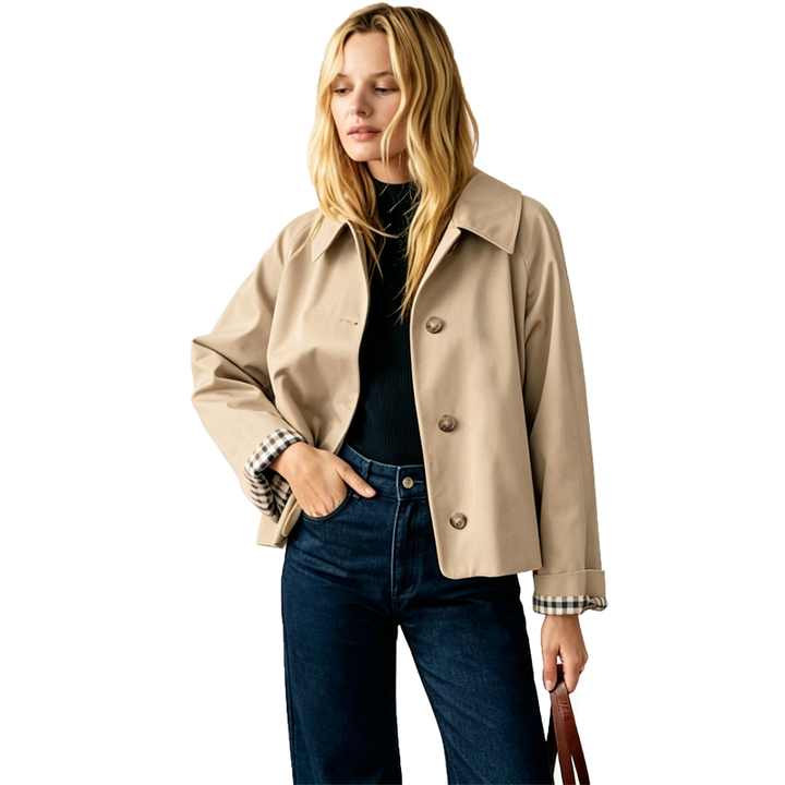 Classic Collared Short Jacket