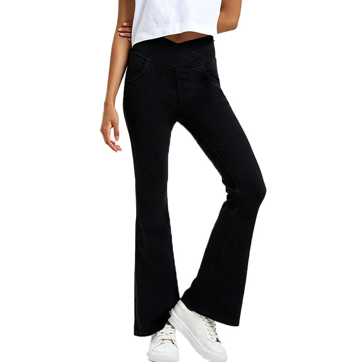 High Rise Flare Denim Jeans