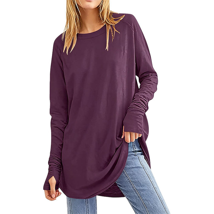 Longline Raglan Sleeve Tunic