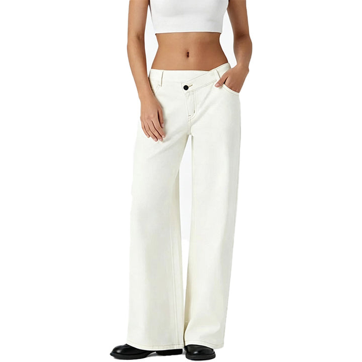 Everyday Straight Wide Leg Jeans