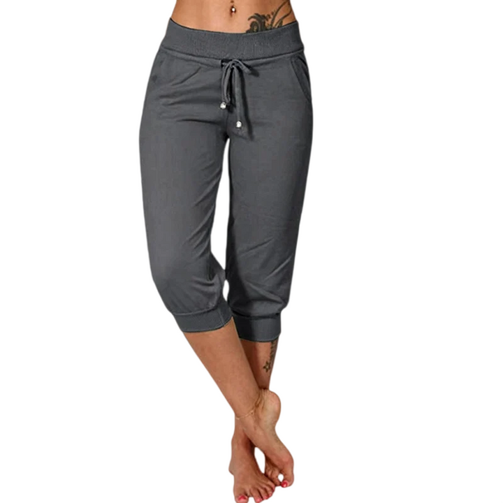 Relaxed Capri Lounge Pants