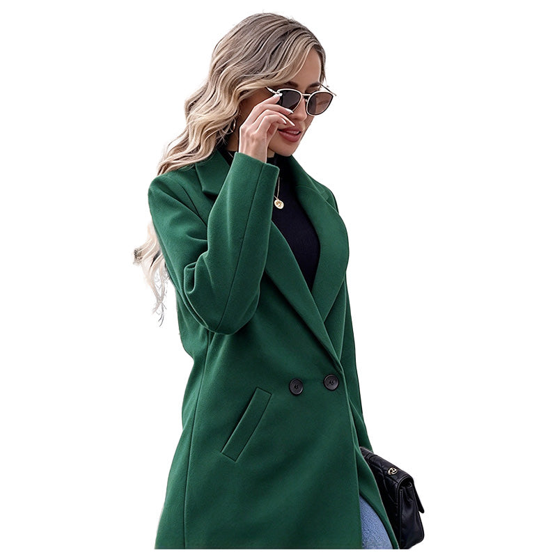 Elegant Longline Winter Coat