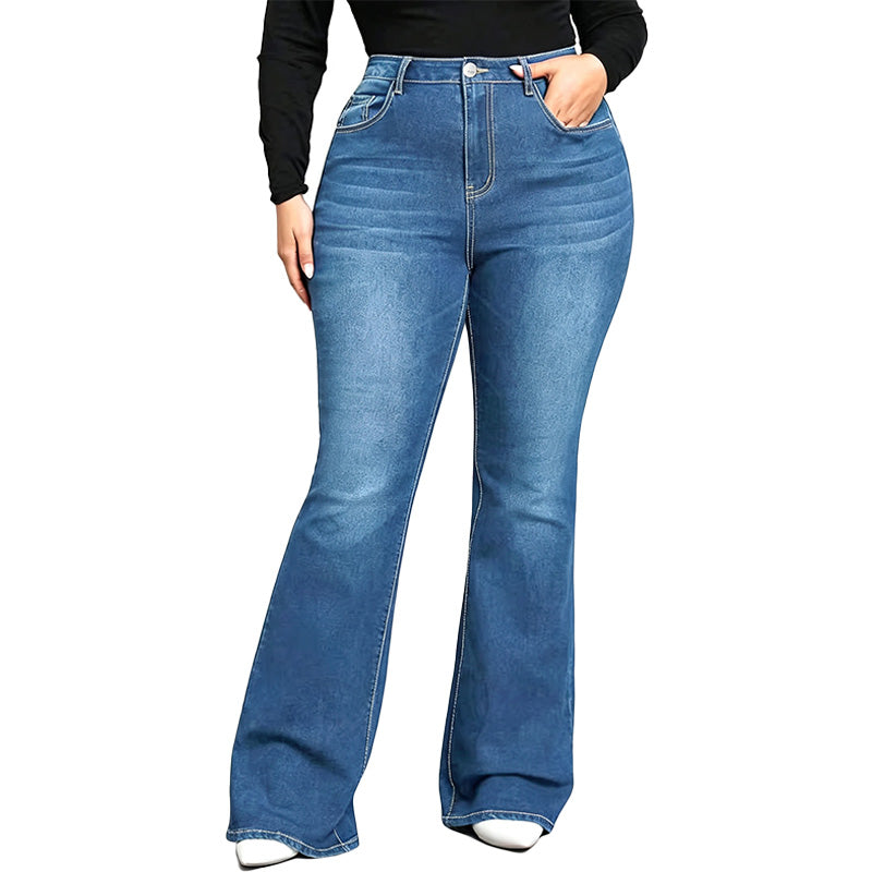 High Rise Flare Jeans