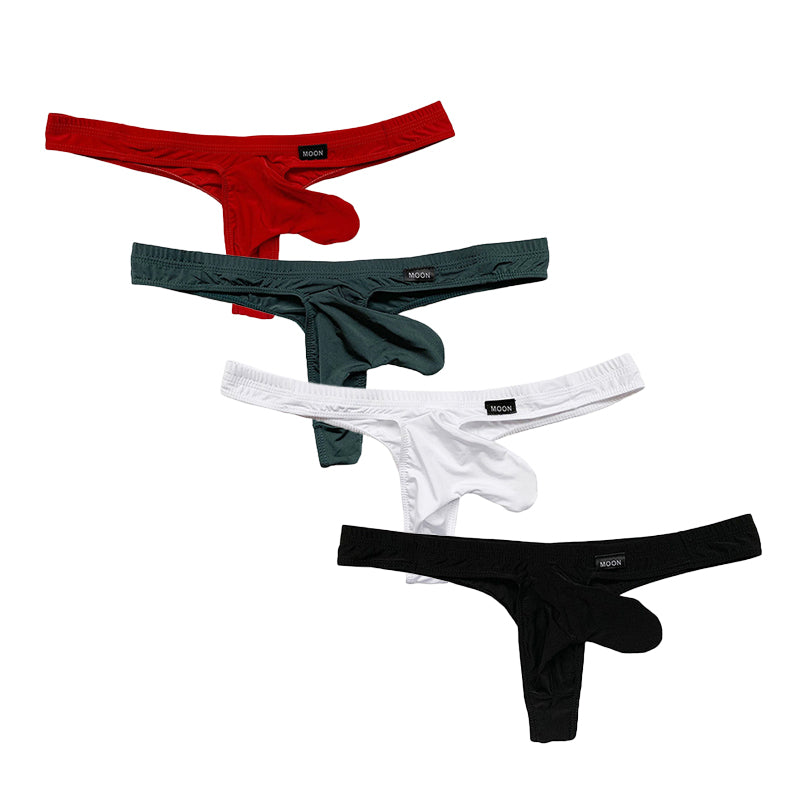 Men’s Ice Silk Thong Briefs