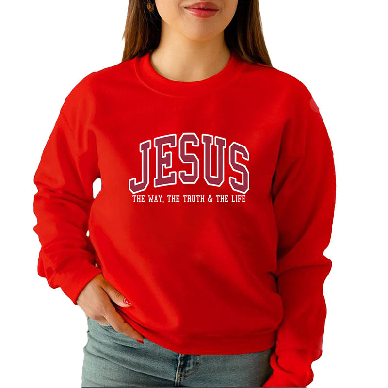 Vintage Letter Graphic Sweatshirt
