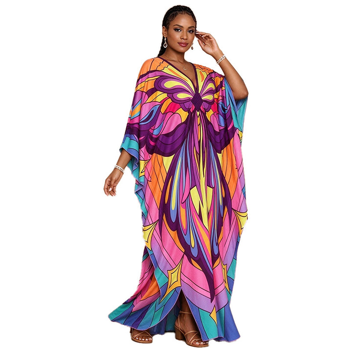 Boho Paisley Maxi Dress