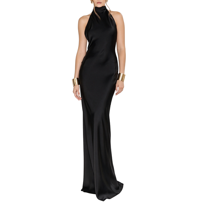 Elegant Satin Bodycon Dress