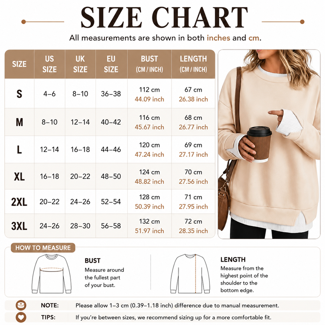 Relaxed Fit Layered Sweatshirt