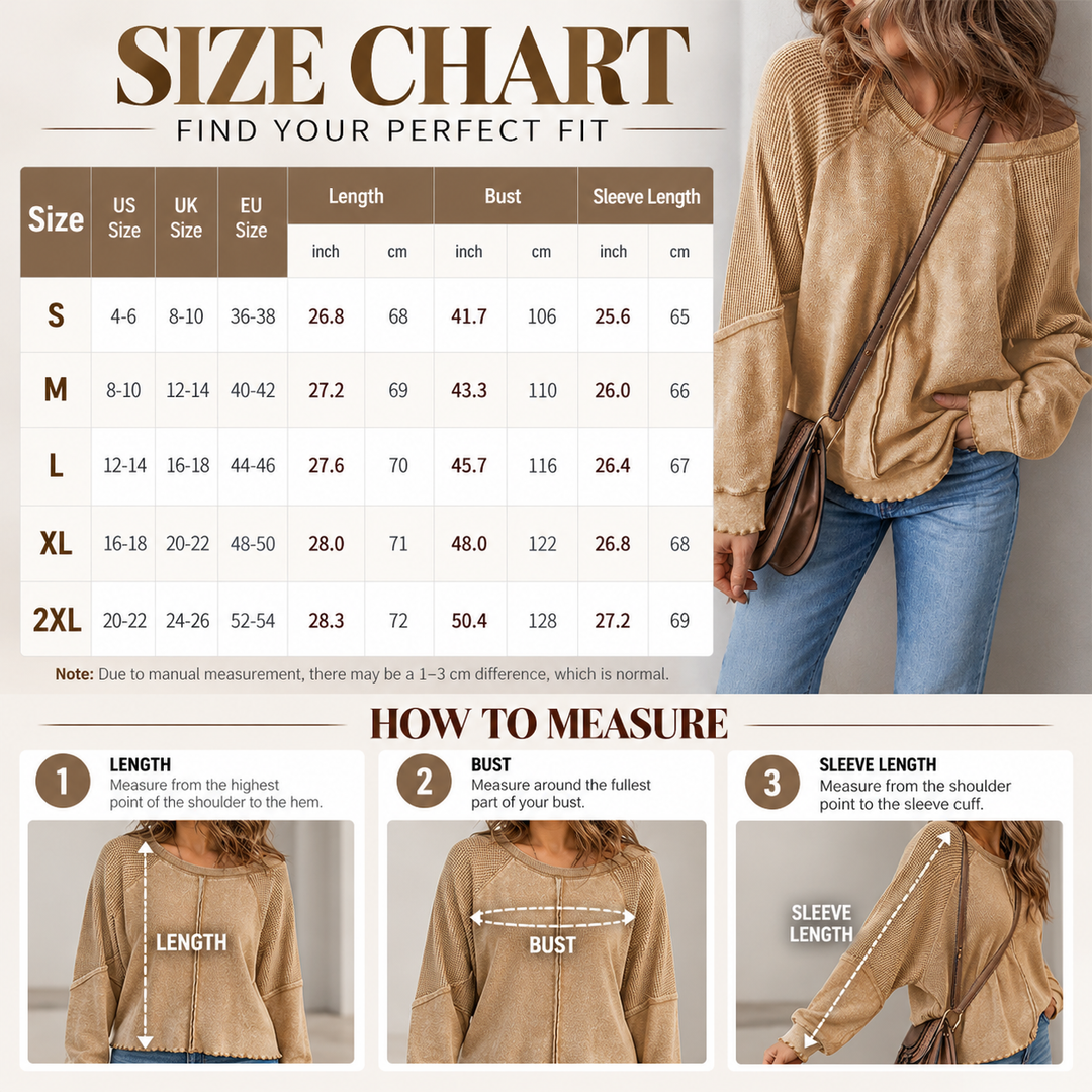 Relaxed Reverse-Seam Pullover
