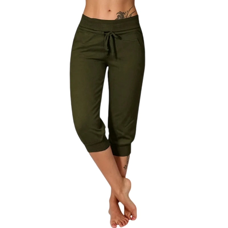 Relaxed Capri Lounge Pants