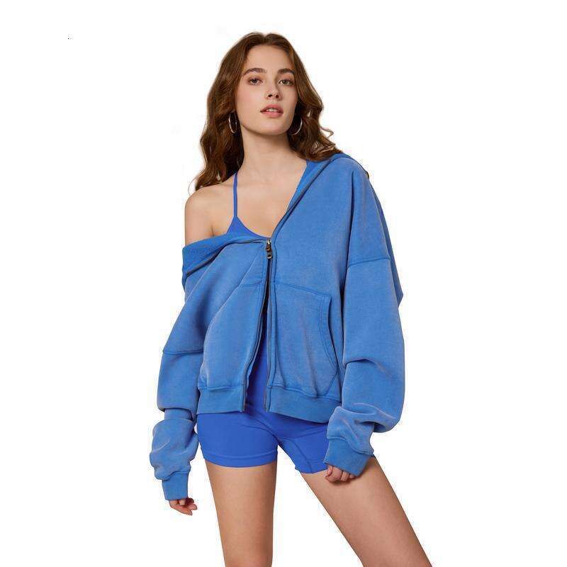 Double Zip Oversized Hoodie