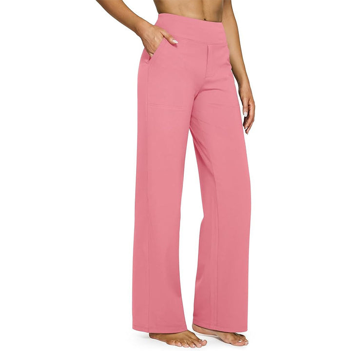 High Waist Wide Leg Dress Pants