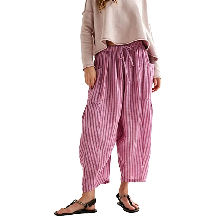 Relaxed Cargo Wide Leg Pants