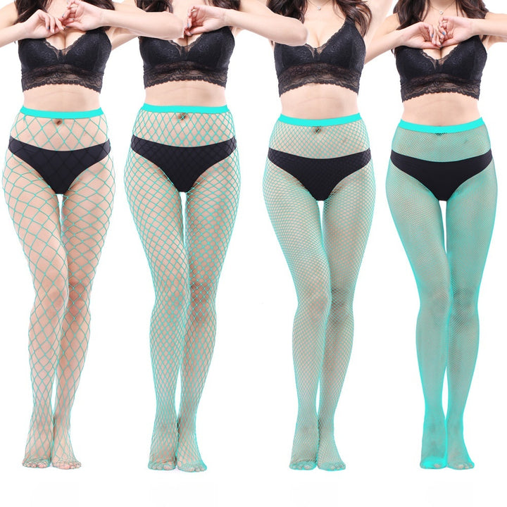 Fashion Fishnet Tights – Ripped Stretch Mesh Pantyhose