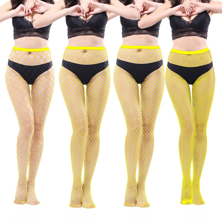 Fashion Fishnet Tights – Ripped Stretch Mesh Pantyhose