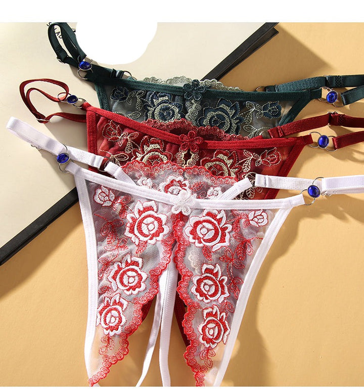 Ladies Floral Lace Panties