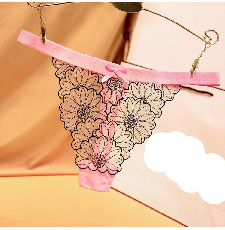 Ladies Lace Panty Thongs