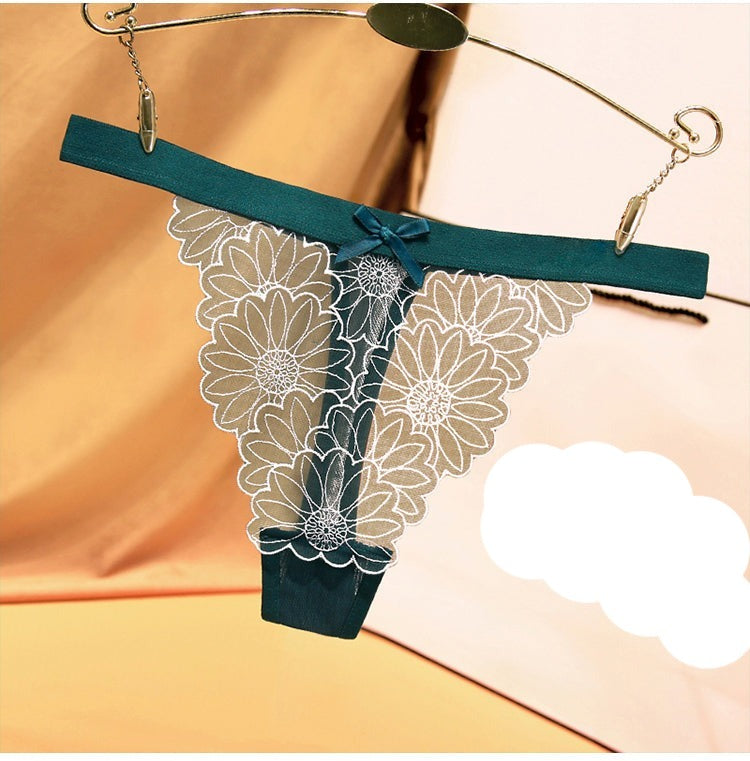 Ladies Lace Panty Thongs