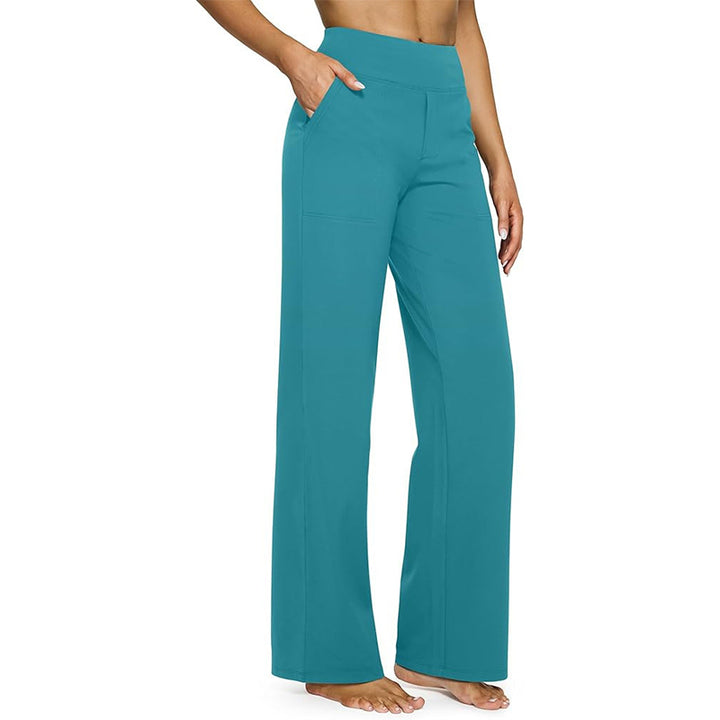 High Waist Wide Leg Dress Pants