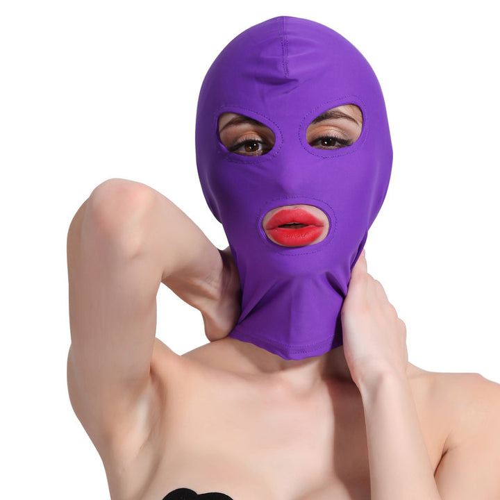 Adult Roleplay Stretch Hood Mask
