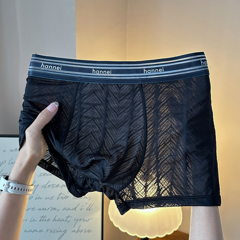 Mesh Printed Boxer Briefs