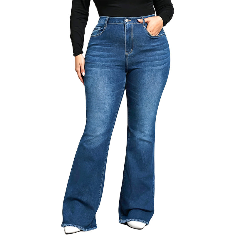 High Rise Flare Jeans