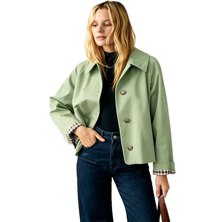 Classic Collared Short Jacket