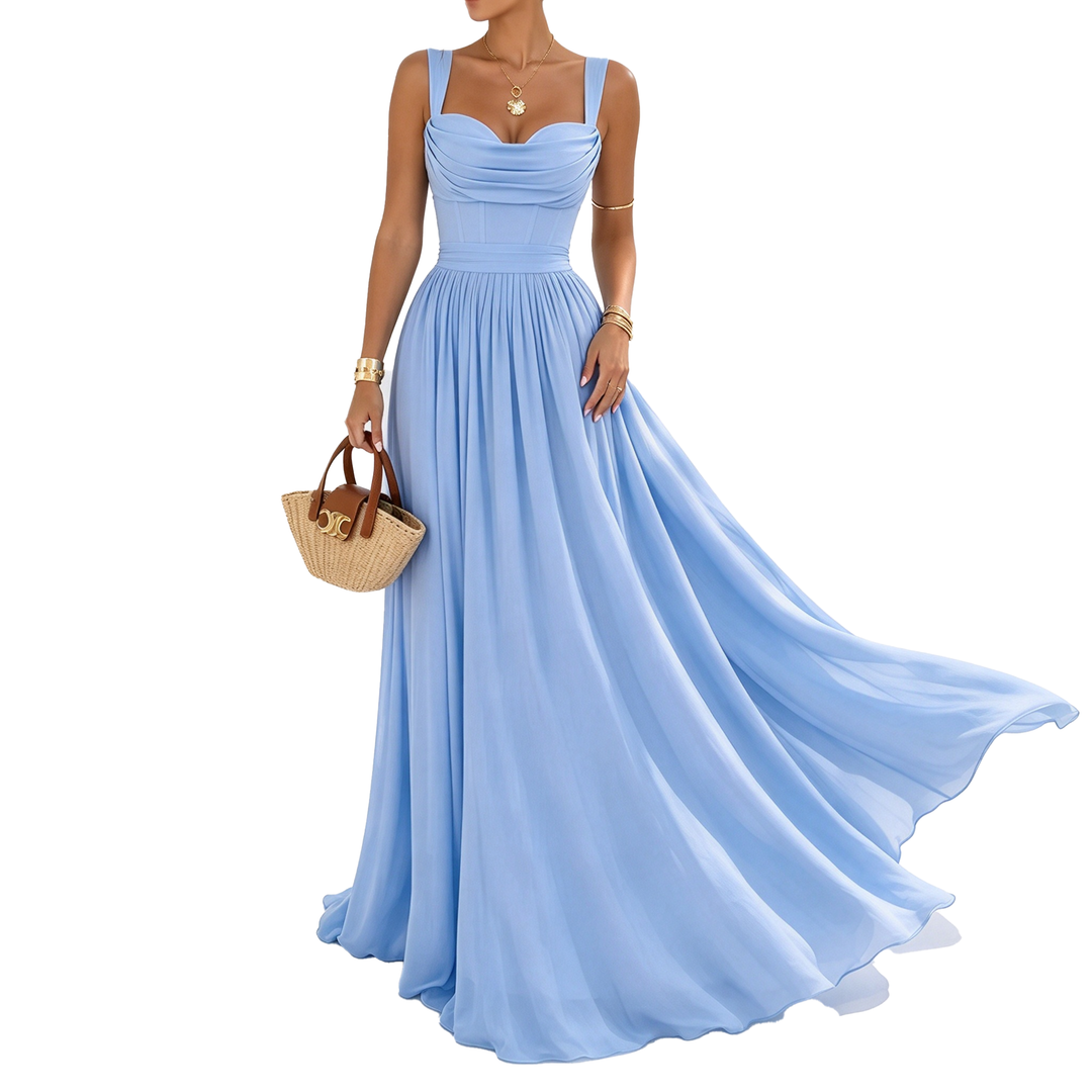 Sweetheart Corset Maxi Dress