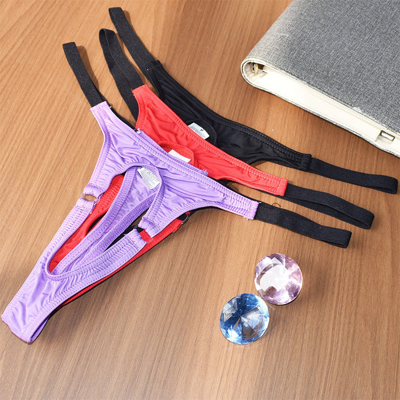 Strappy Cutout Men’s Thong