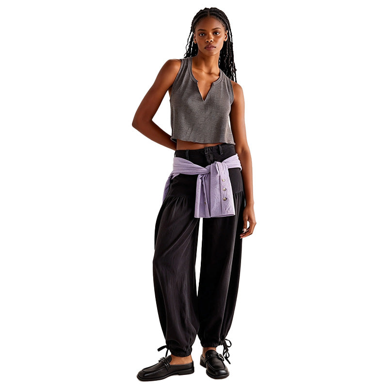 Wide Leg Cargo Jeans