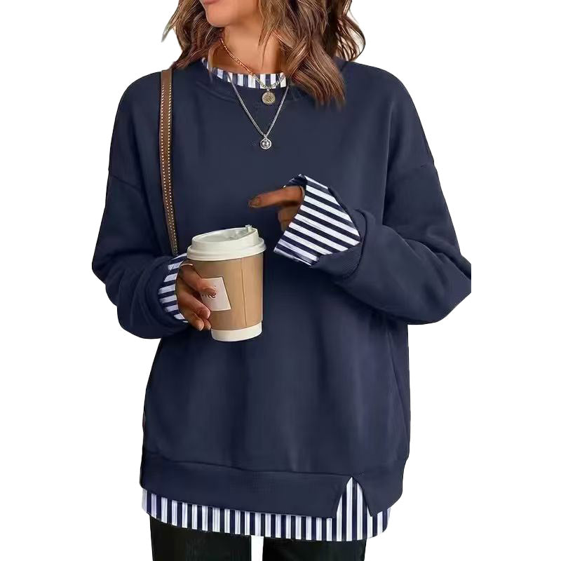 Relaxed Fit Layered Sweatshirt