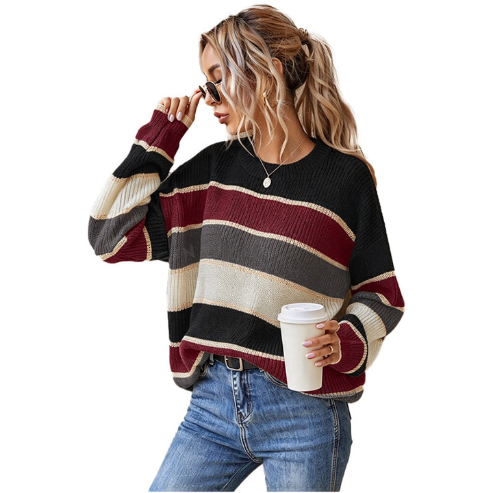 Striped Knit Sweater