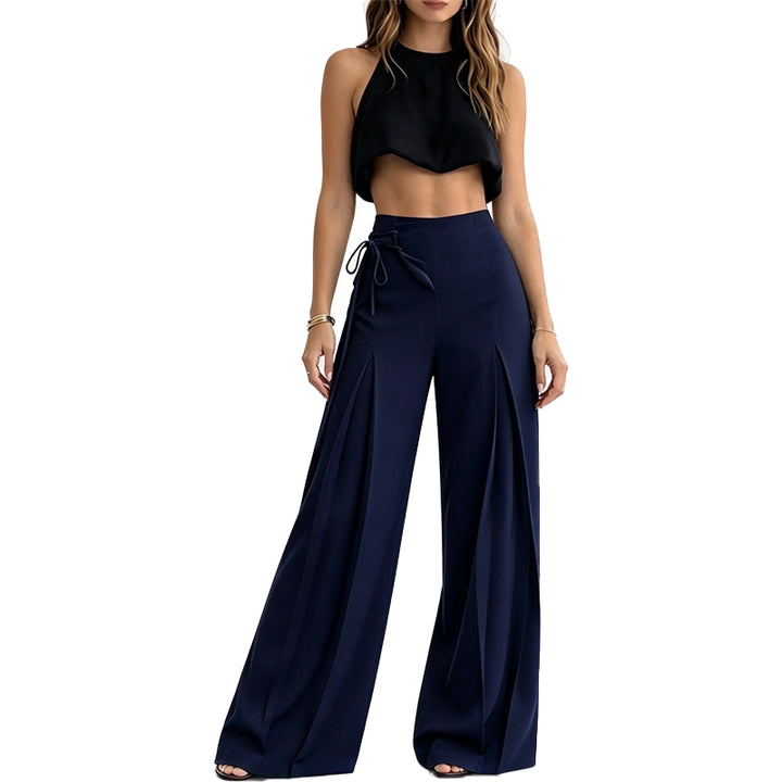 High Waist Wide Leg Pants