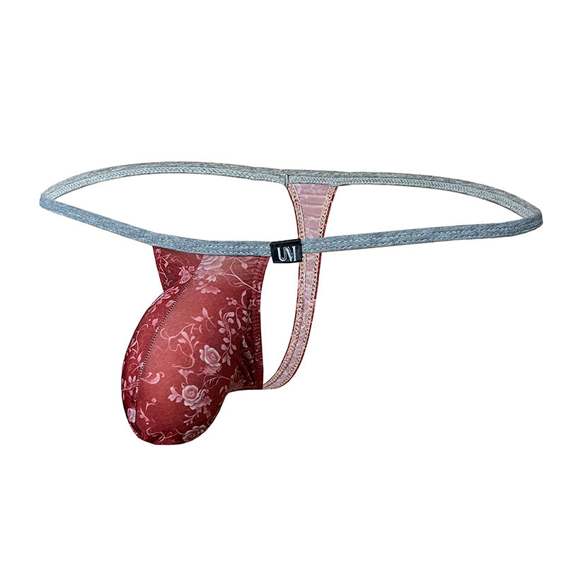 Floral Print Men’s Thong